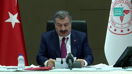 Bakan Koca: 'Sizleri tedbirlerde yeniden dayanışmaya devam ediyorum'' - ANKARA