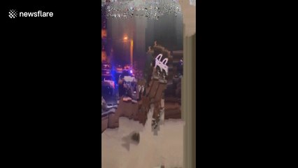 Wild scene as 'Karen' harasses local skaters and gets arrested in Texas