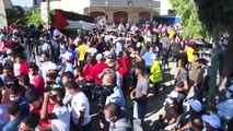 الفلسطينيون يتظاهرون في الضفة الغربية وقطاع غزة ضد الاتفاق الإماراتي-الإسرائيلي