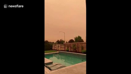 SCU Lightning Complex fire causes terrible air quality in California