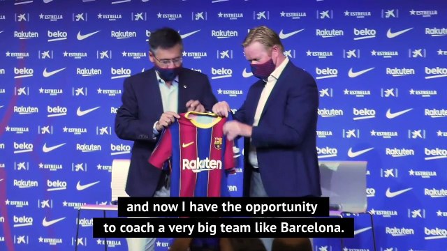 Koeman pledges 'changes' to restore Barca's prestige