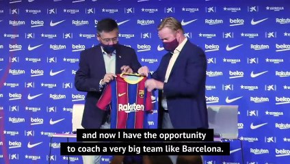 Koeman pledges 'changes' to restore Barca's prestige