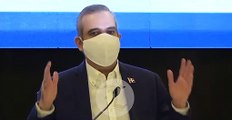 Luis Abinader pide a todo el pueblo unirse en lucha contra el Covid-19