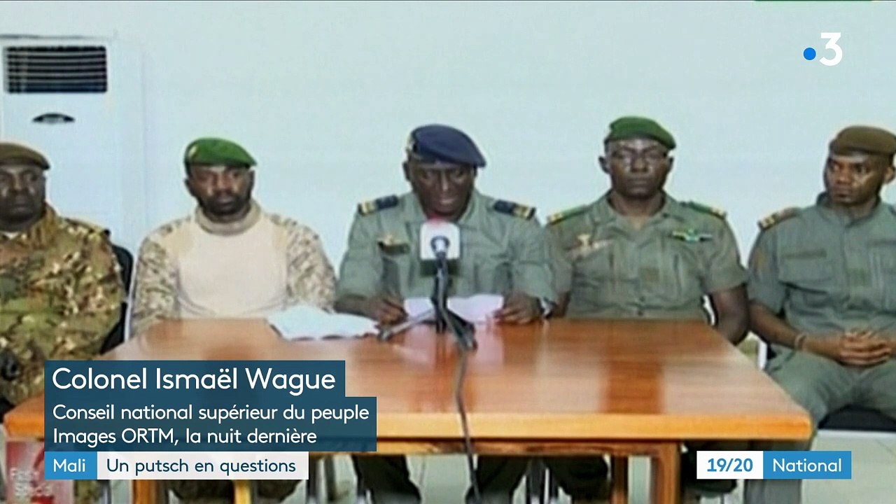 Coup d'État au Mali : qui sont les putschistes et que veulent-ils ?