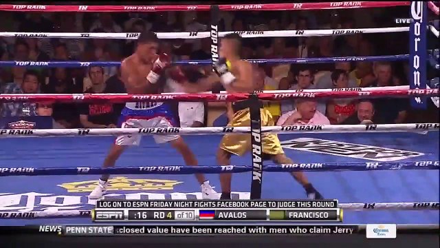 Chris Avalos vs Drian Francisco (12-07-2013) Full Fight