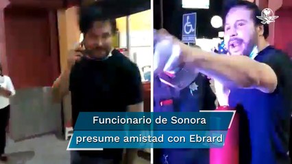 Delegado de la SRE en Sonora, arma escándalo en restaurante