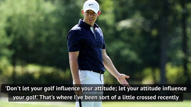 McIlroy looking to improve his attitude ahead of Northern Trust