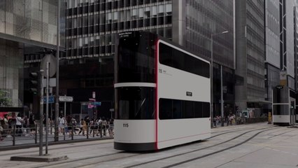 This Super-futuristic Driverless Tram Design From Hong Kong May Be Perfect for Post-COVID-19 Transport