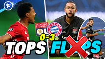 Les tops et flops de Olympique Lyonnais-Bayern Munich