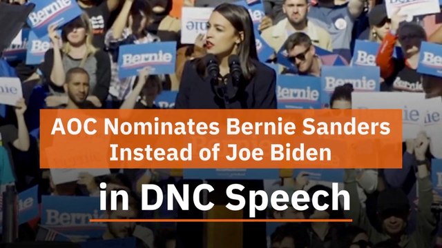 AOC Sticks With Bernie Sanders