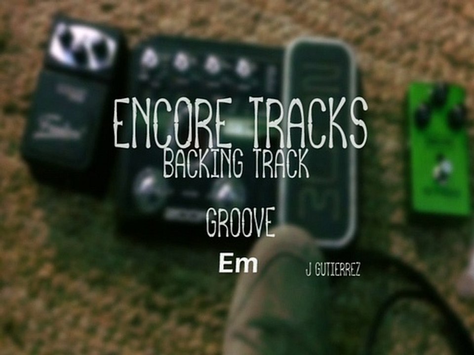 Backing Track Groove Em