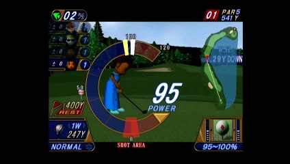 ゴルフしようよ2 スウェーデンコース1H アルバトロス(デボラ使用)2