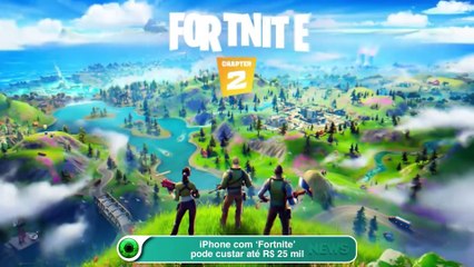 iPhone com Fortnite pode custar até 25 mil