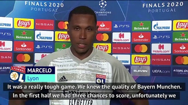 Marcelo proud of Lyon efforts despite Bayern defeat