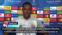 Marcelo proud of Lyon efforts despite Bayern defeat