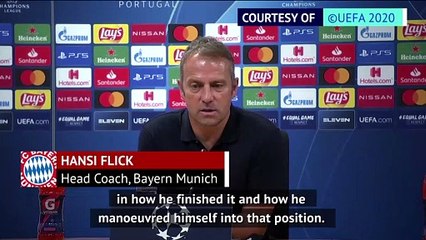 Gnabry close to being a world class player - Flick