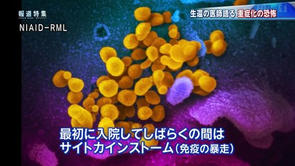 報道特集「新型コロナから生還 日本人医師が語る後遺症」このウイルスを甘く見てはいけない。 2020年7月25日