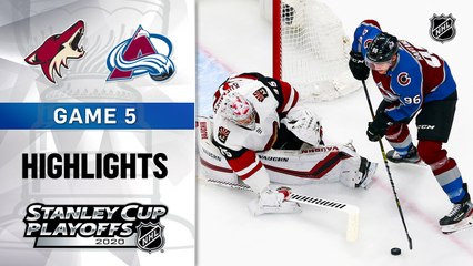 NHL Highlights | Coyotes @ Avalanche 8/19/2020