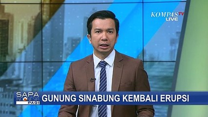 Warga Mulai Bersih-bersih Pasca Erupsi Gunung Sinabung
