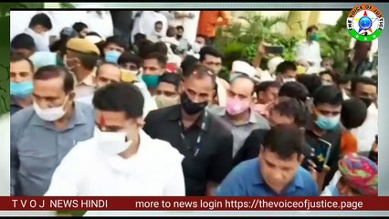 टोंक: क्षेत्र की जनता से रूबरू पायलट, पत्रकारों से की वार्ता