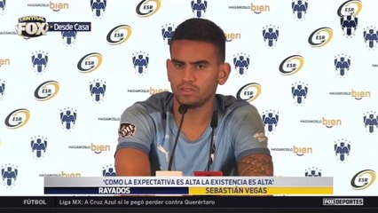 "Como la expectativa es alta, la exigencia es alta", Sebastián Vegas: Liga MX