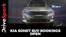 Kia Sonet SUV Bookings Open