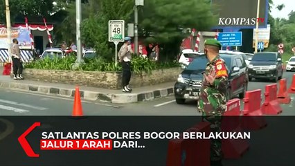 Situasi Lalu Lintas di Kawasan Puncak, Karawang, dan Pasteur Bandung.