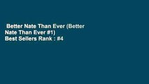 Better Nate Than Ever (Better Nate Than Ever #1)  Best Sellers Rank : #4