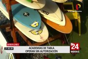 Miraflores: escuelas de surf dan clases a pesar de no tener autorización