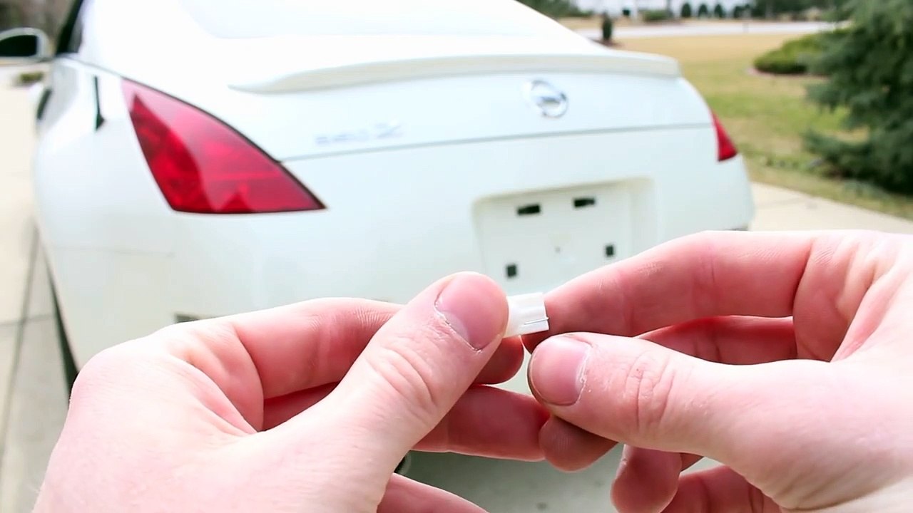 How To Install License Plate Lights _ Replace Back Lights _ LED Bulb