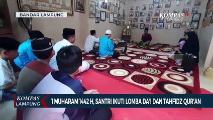 1 Muharram 1442 Hijriah, Santri Ikuti Lomba Dai dan Tahfidz Quran