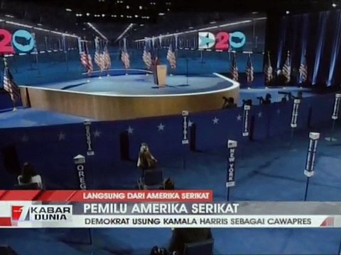Pilpres AS, Kamala Harris Resmi Deklarasi Cawapres Demokrat