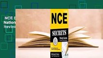 NCE Secrets: NCE Exam Review for the National Counselor Examination  Review