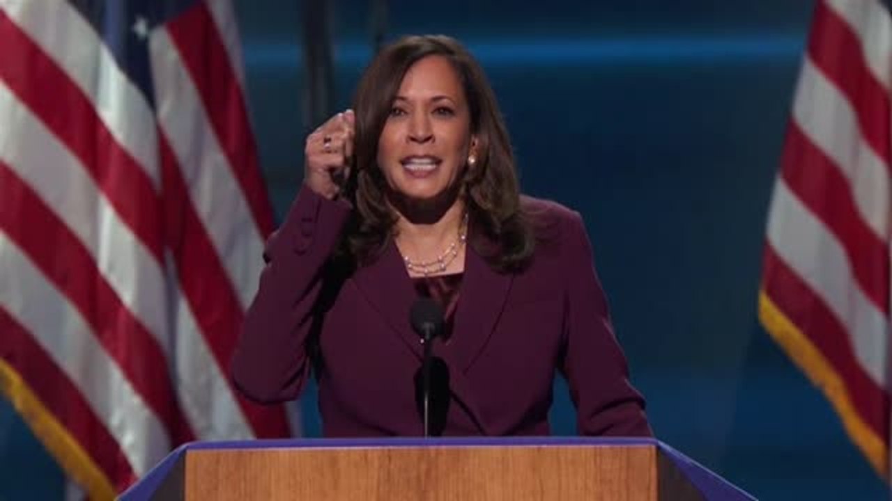 Kamala Harris acepta la candidatura a la vicepresidencia de EEUU