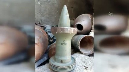 İdlib bölgesinde çok sayıda mühimmat ele geçirilerek imha edildi