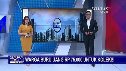Uang Pecahan Baru Rp 75.000 Kini Mulai Diburu Warga untuk Koleksi