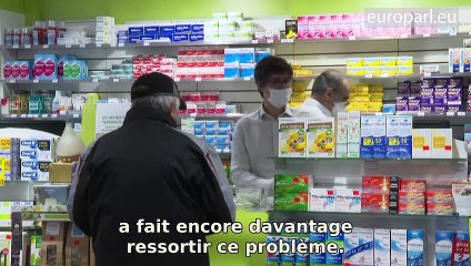 Lutter contre les pénuries de médicaments dans l'UE