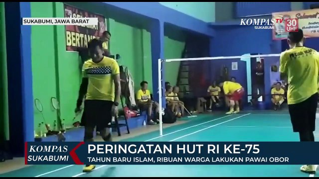 Turnamen Bulutangkis Untuk Meriahkan HUT RI Ke 75