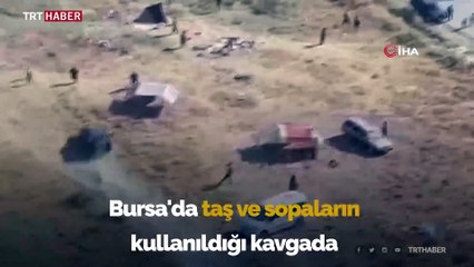 Çadır kurma kavgasında insanları ezmeye çalıştı