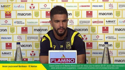 Replay I Imran Louza avant Bordeaux - FC Nantes