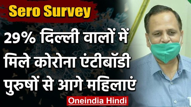Sero Survey Delhi : Delhi के 29.1% लोगों में Covid-19 Antibody | Coronavirus | वनइंडिया हिंदी