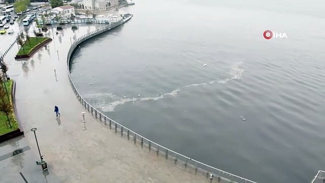 İstanbul Boğazı’nda şoke eden görüntü