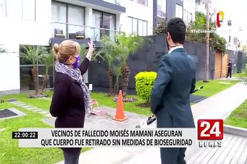 Familiares de Moisés Mamani retiraron documentos sin ninguna medida de seguridad
