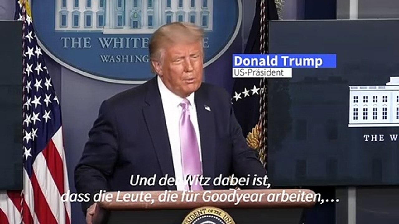 Trump ruft zu Boykott von Goodyear auf