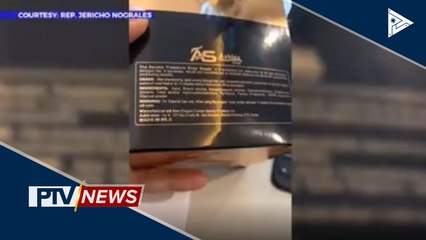 Beauty product na may nakalagay na "Manila, Province of China", nais ipa-blacklist ng isang kongresista