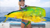 GIANT DOLPHIN Caught Deep Sea Fishing! Mahi Mahi Fishing- How to Catch Mahi (Stuart Florida Fishing)
