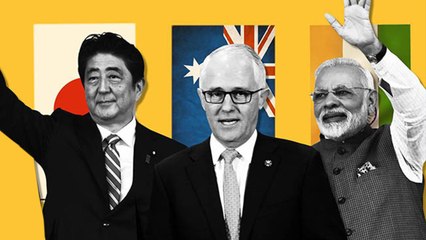China- க்கு எதிராக ஒன்றிணையும் India, Australia, Japan
