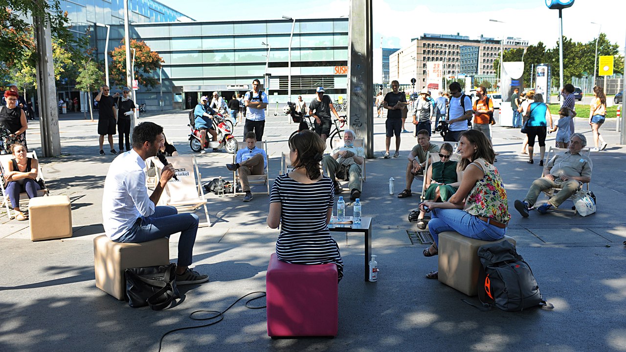'Wien spricht im Grätzel' am Praterstern: Öffentlicher Raum und Verkehr