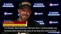 AMERICAN FOOTBALL: NFL: Alex Smith has thought about taking a hit 'more than I can say'