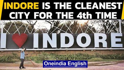 Indore bags the top spot at the cleanest city for the fourth time in a row | Oneindia News